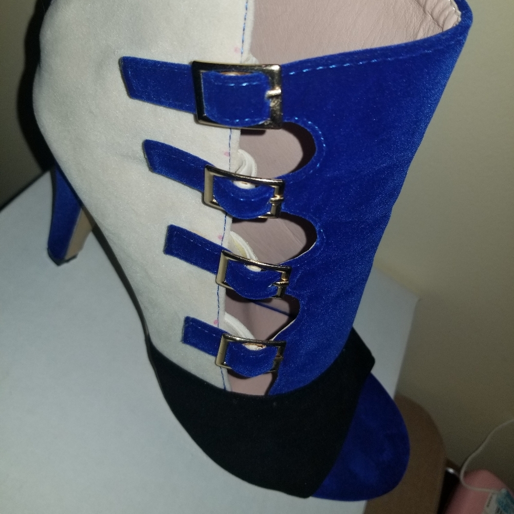Strappy heels